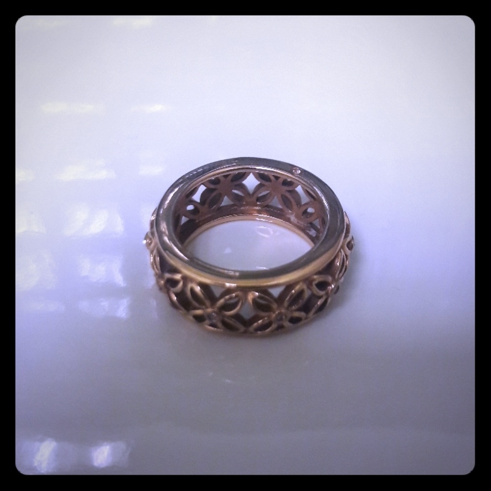 Fossil 8 Steel ring
